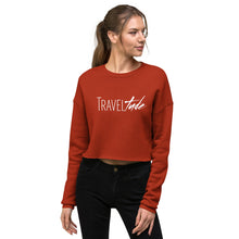 Load image into Gallery viewer, Traveltude Crop Sweatshirt