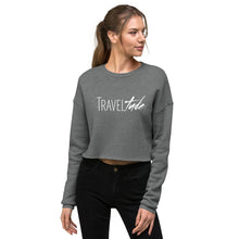 Load image into Gallery viewer, Traveltude Crop Sweatshirt