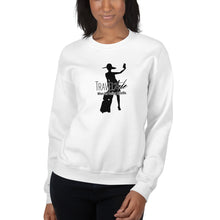 Load image into Gallery viewer, Traveltude "Feeling MySelfie" Sweatshirt (Blk)