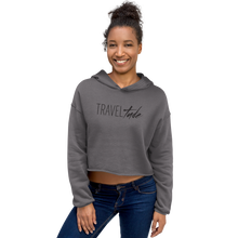 Load image into Gallery viewer, Traveltude Crop Hoodie