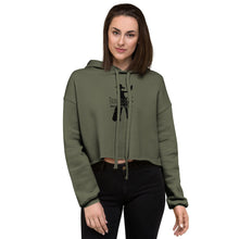 Load image into Gallery viewer, Traveltude "Feeling MySelfie" Crop Hoodie