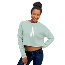 Load image into Gallery viewer, Traveltude "Feeling MySelfie" Crop Sweatshirt
