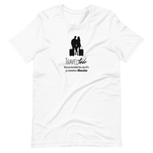 Load image into Gallery viewer, Traveltude #Baecation T-Shirt- Female