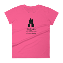 Load image into Gallery viewer, Traveltude #Baecation Tee- Female Fitted
