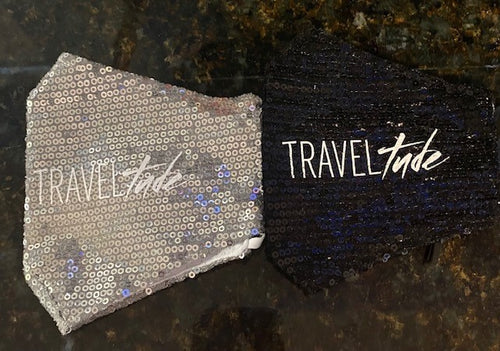 Traveltude Sequin Face Covering