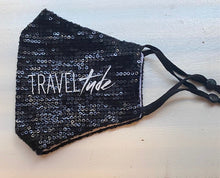 Load image into Gallery viewer, Traveltude Sequin Face Covering