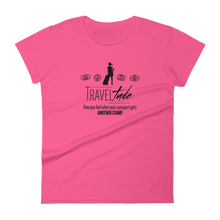 Load image into Gallery viewer, Traveltude Passport Stamp2 Fitted Tee