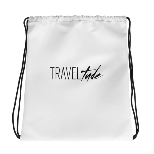 Traveltude Drawstring Bag