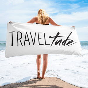 Traveltude Beach Towel