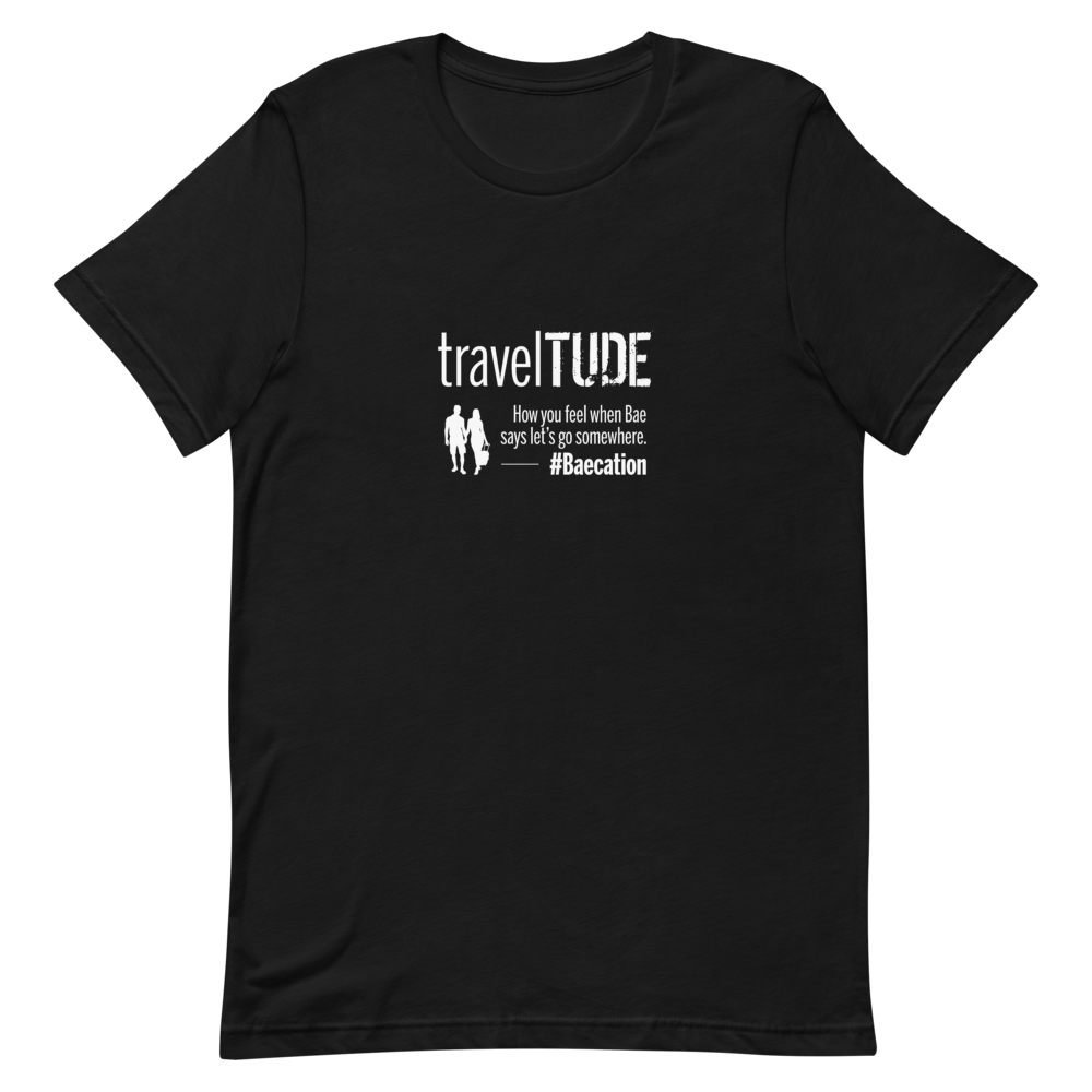 Traveltude #Baecation Male T-Shirt